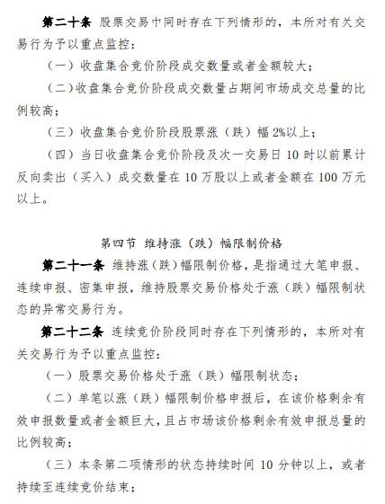 深交所发布《主板股票异常交易实时监控细则》 明确采取自律监管措施及从重情形