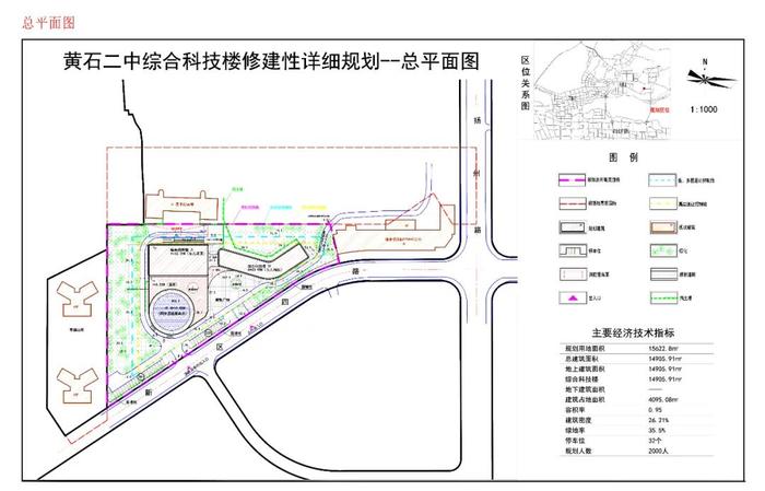 效果图曝光！黄石这所学校将建新大楼