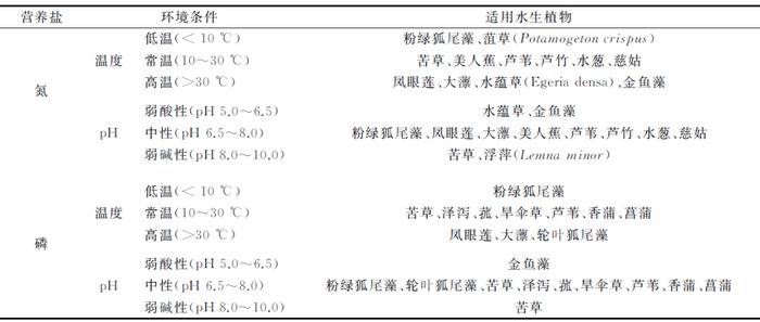 不同污染水体，该怎么选择水生植物？