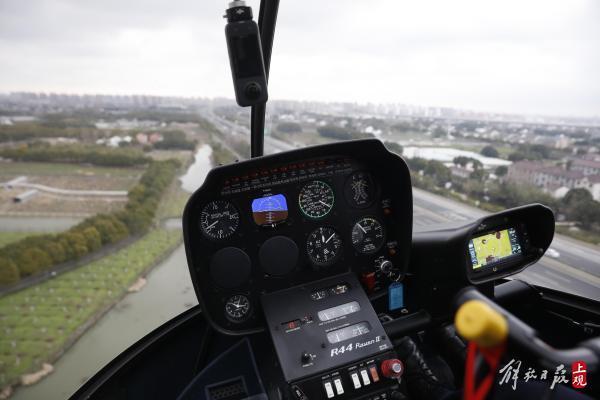 上海首条乡村航空旅游线路在浦江镇起飞 可空中饱览迪士尼、召稼楼古镇风光