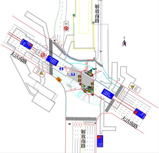 因地铁8号线站点施工，这个路口3月2日起通行方式调整！