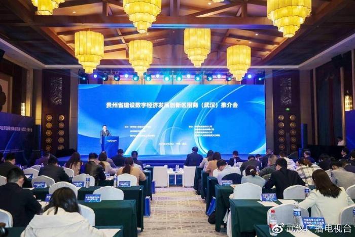 贵州省建设数字经济发展创新区招商推介会在武汉举行