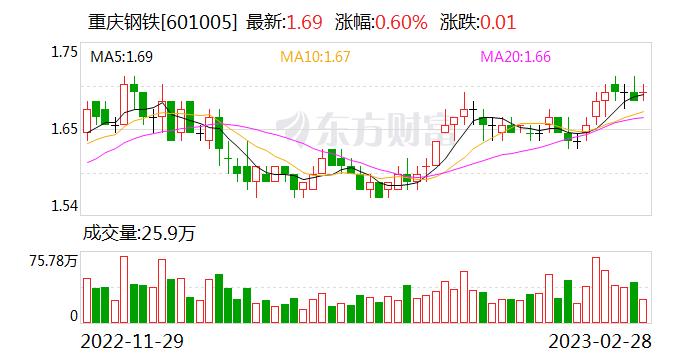 重庆钢铁：融资净买入60.13万元，融资余额1.74亿元（02-28）