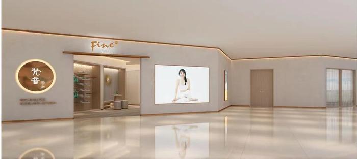 ↑梵音瑜伽门店 截图自梵音瑜伽官方号