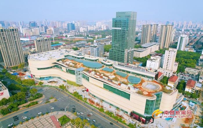 武商MALL项目建设收尾 建成后将成为南昌智慧商业地标