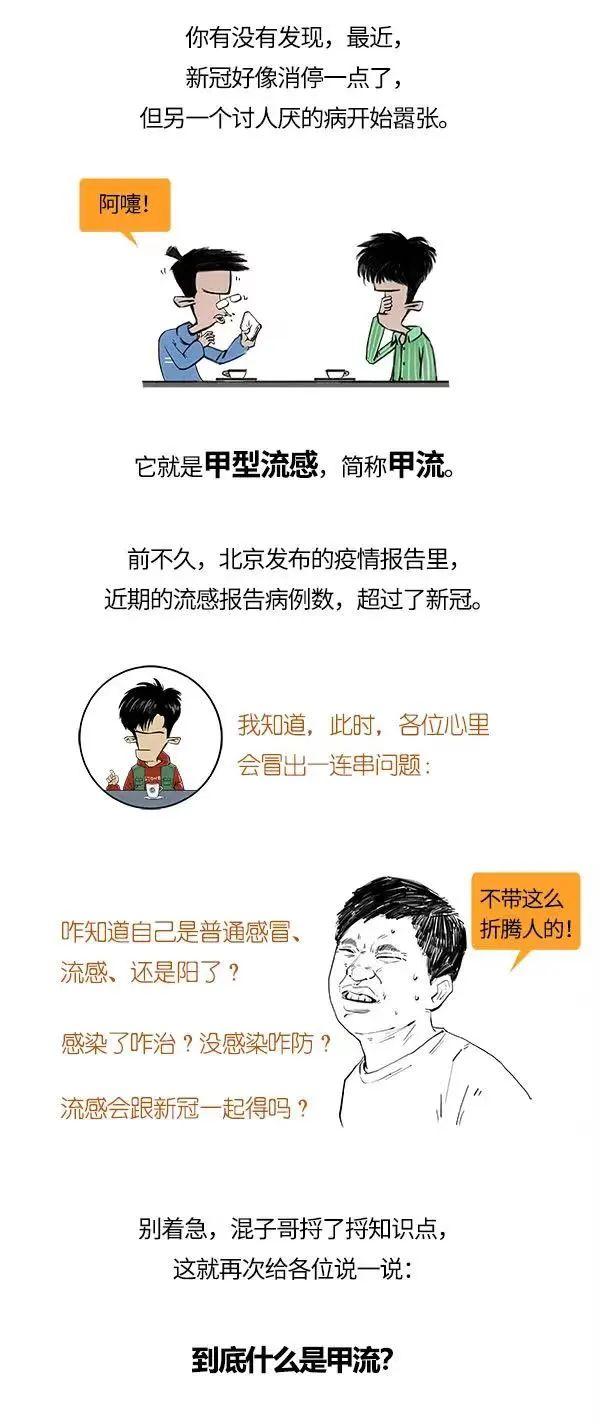 【一图读懂】甲流是啥？和新冠有啥区别？