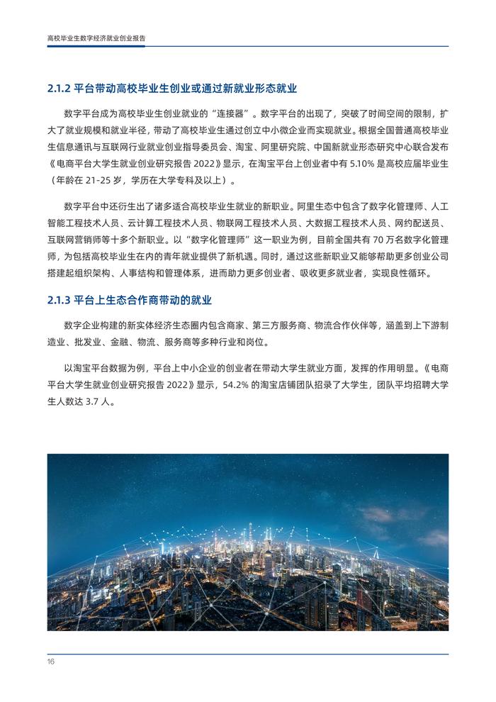 东北师大&阿里研究院：2023年高校毕业生数字经济就业创业报告