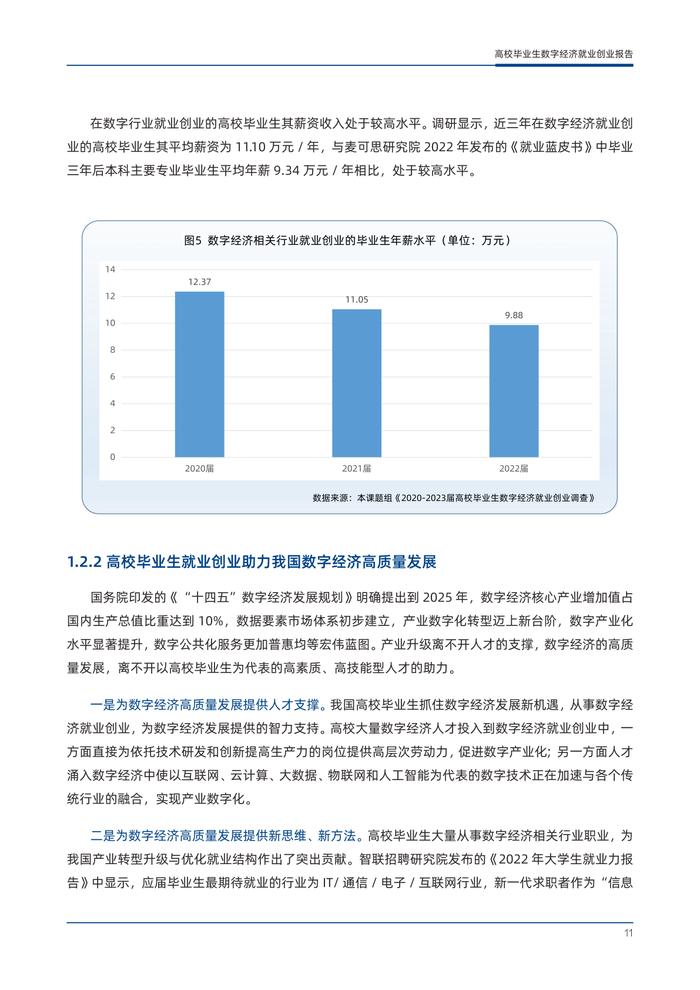 东北师大&阿里研究院：2023年高校毕业生数字经济就业创业报告