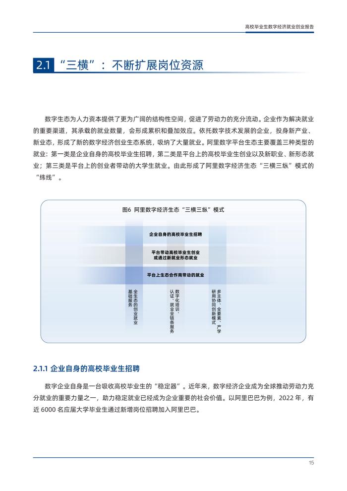 东北师大&阿里研究院：2023年高校毕业生数字经济就业创业报告