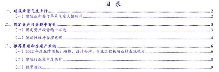 【银河建筑龙天光】行业动态 2023.2丨景气度大幅提升，估值有望上修