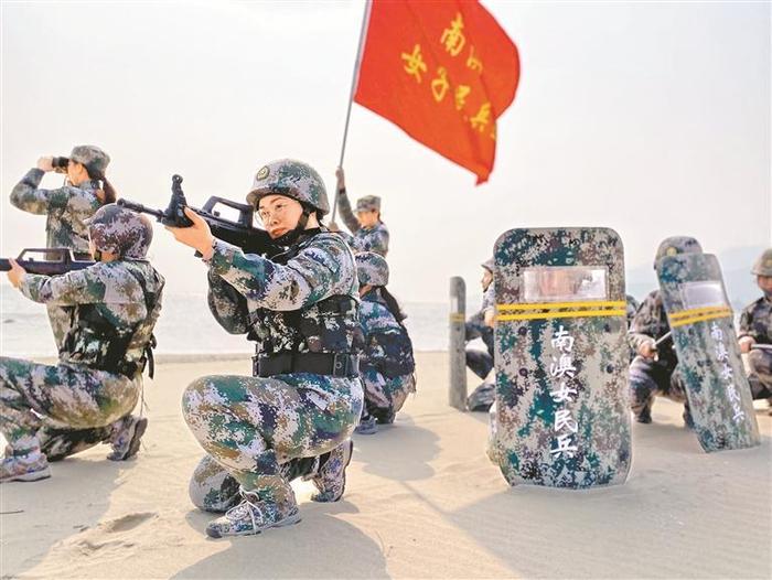 汕头南澳女子民兵连荣获“全国巾帼建功先进集体”称号 新时代建设海岛大显身手