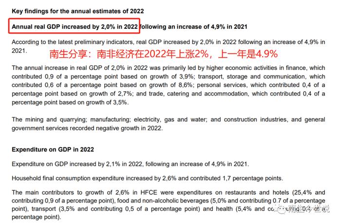 南非2022年经济上涨2%，人均GDP不足6700美元，仍在“中等收入国家陷阱”中挣扎