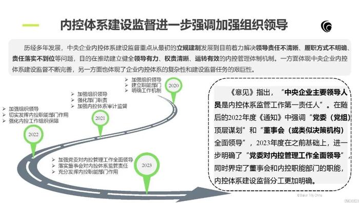 从政策演变看中央企业内部控制体系建设监督工作重点