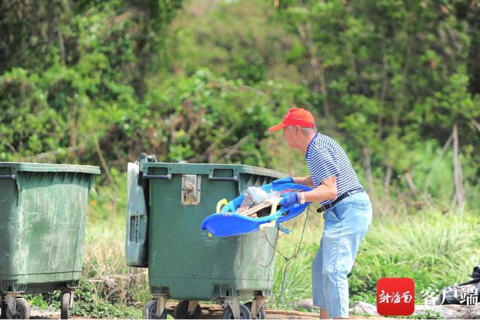 汪敏江：86岁“候鸟”老人持续3年在海边捡垃圾获赞