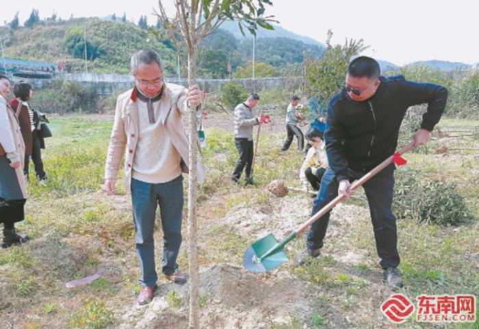 2023海峡两岸促融发展植树节在福州市连江县举行