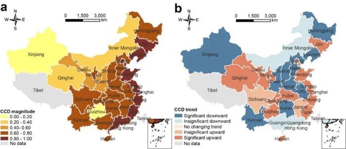 Nature Communications | 研究揭示中国可持续发展的水平及影响因素（北师大于德永教授团队）