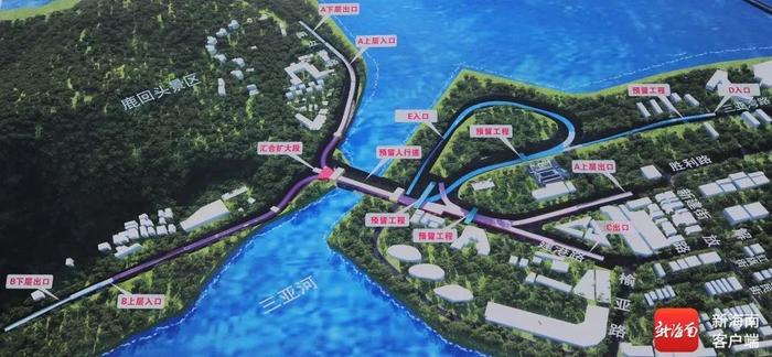计划2025年通车！三亚首个水下隧道工程进度条刷新，位置在→