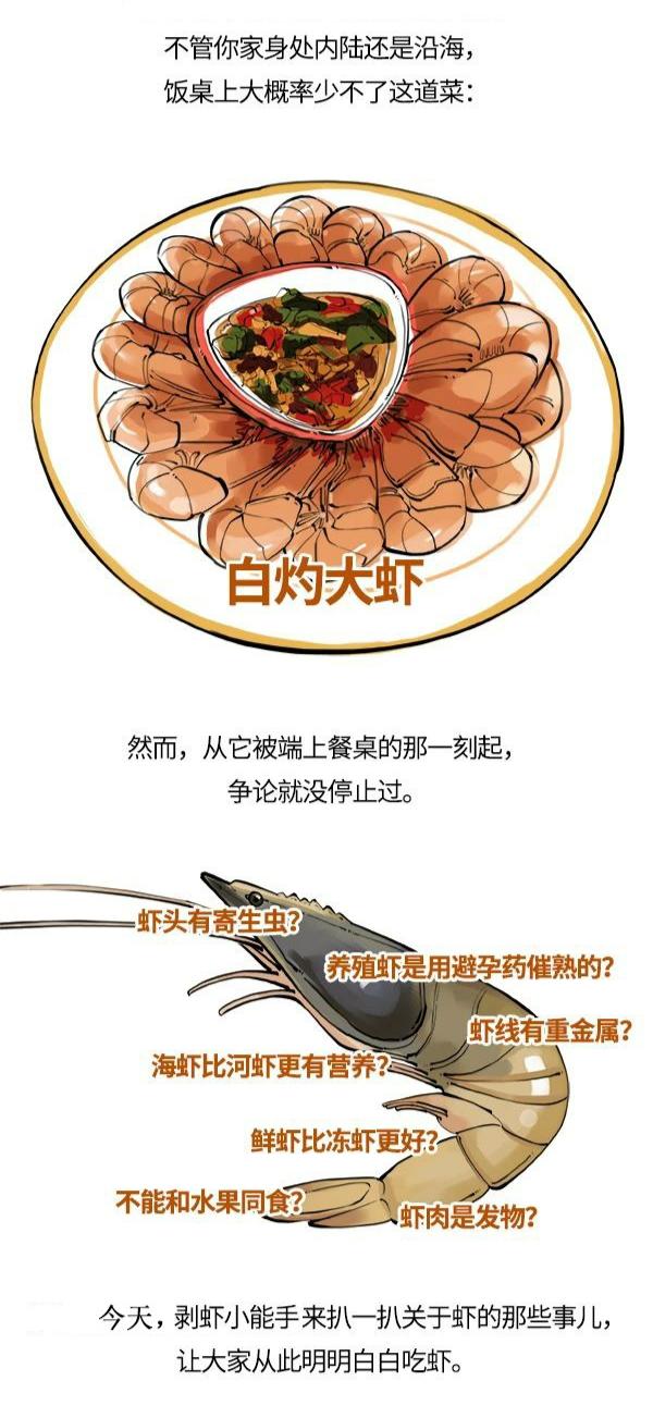 虾背里的黑线到底是啥？能吃吗？