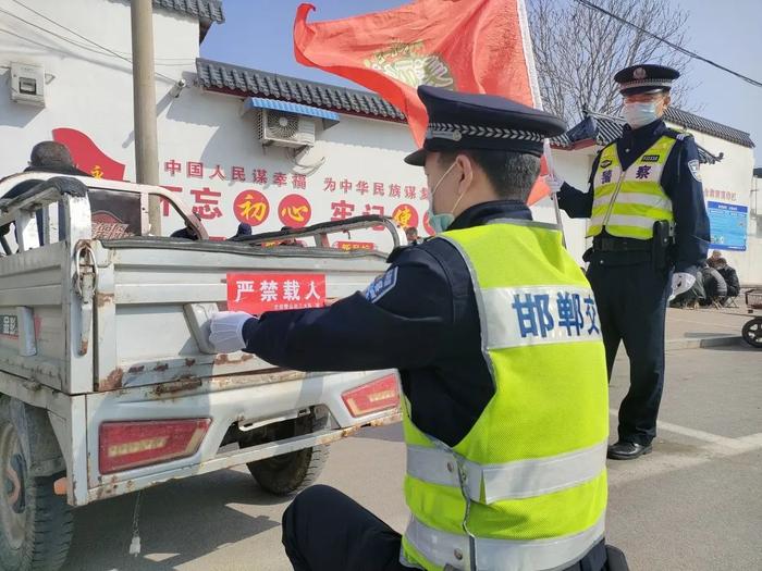 从春天出发，河北交警田间地头话交通安全~ | 美丽乡村行