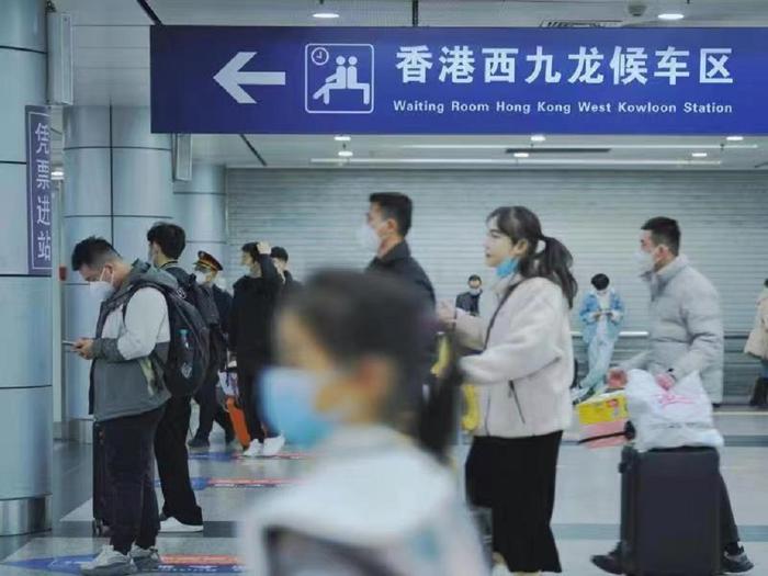 4月起广深港高铁增开跨境列车 全国66个站直通香港西九龙站