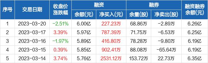 上海新阳：连续10日融资净买入累计9865.92万元（03-20）