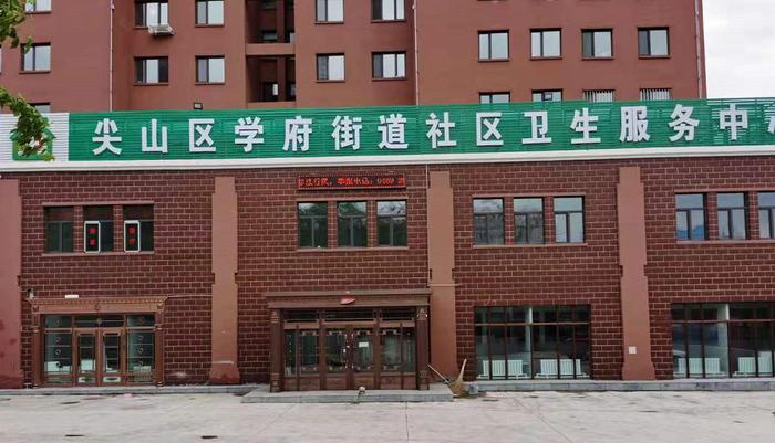 ↑涉案的商品房开起了社区医院