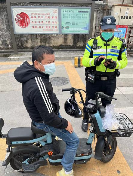 从源头抓实交通安全工作！横岗街道加强电动自行车门店监管