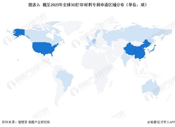 2023年全球3D打印材料行业竞争格局分析：区域需求以美国为主 企业竞争未来或更激烈【组图】