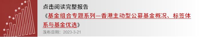 基金组合丨香港主动型公募基金概况、标签体系与基金优选