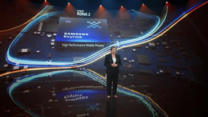 AMD CEO 苏姿丰在三星发布会上,图/三星