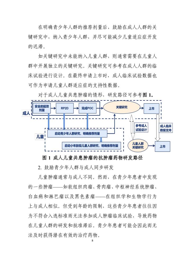 儿童抗肿瘤药物临床研发技术指导原则，自发布之日起施行