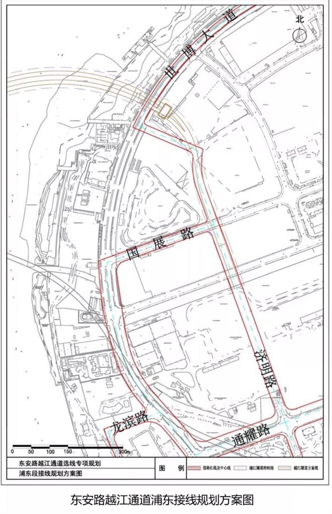 徐汇滨江到浦东后滩交通更便捷 东安路越江通道浦东接线规划草案正在公示