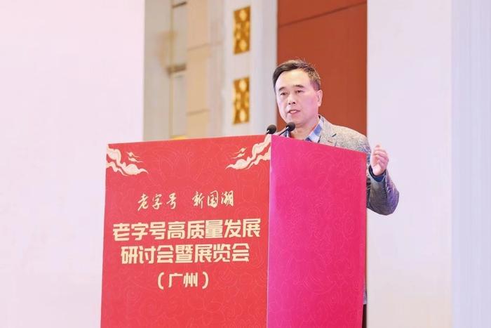 图:中国传媒大学资深教授、广告学院博导黄升民发表主旨演讲