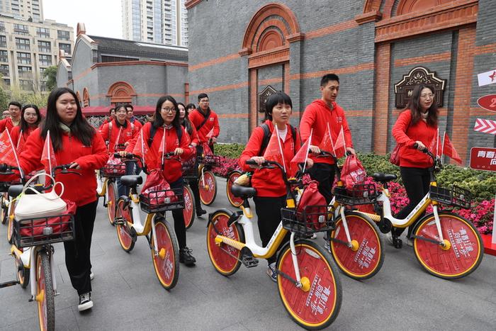 奥运冠军钟天使带队，10条骑行线路等你打卡，上海青少年红色大寻访活动启动