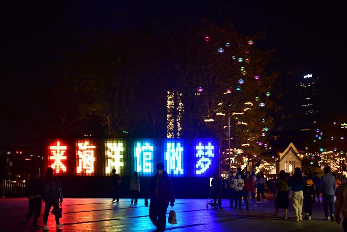 深圳IMAGE | “五彩斑斓的黑”、极致浪漫的夜，就在深圳这片海边