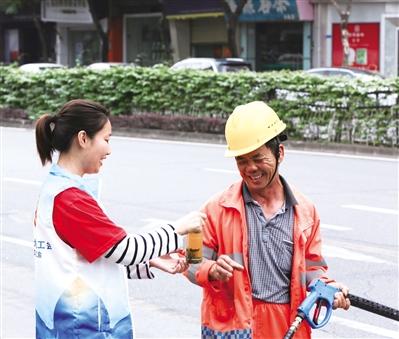 佛山市顺德区大良街道总工会：户外劳动者爱心驿站“春日唤醒计划”上线