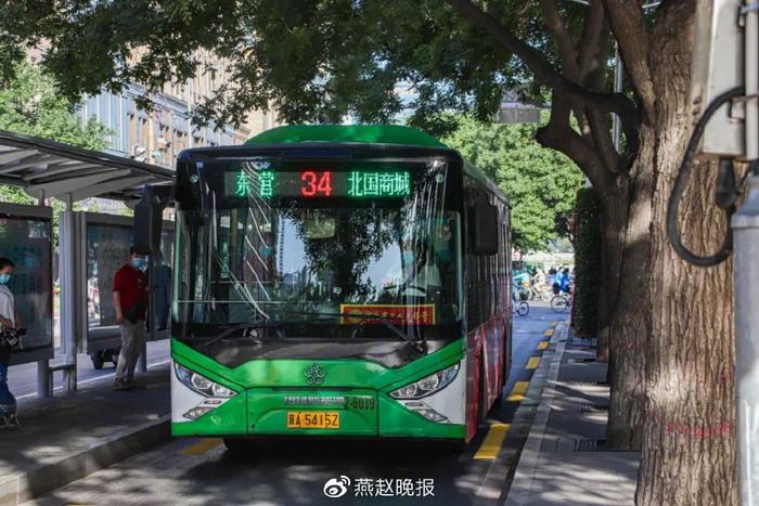 公交34路、58路等7条线路临时调整