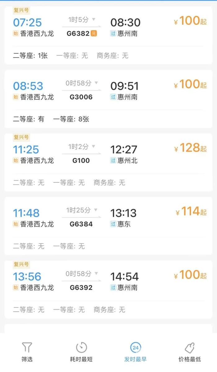 4月1日起，惠州3个高铁站可直达香港！最详细攻略来了！