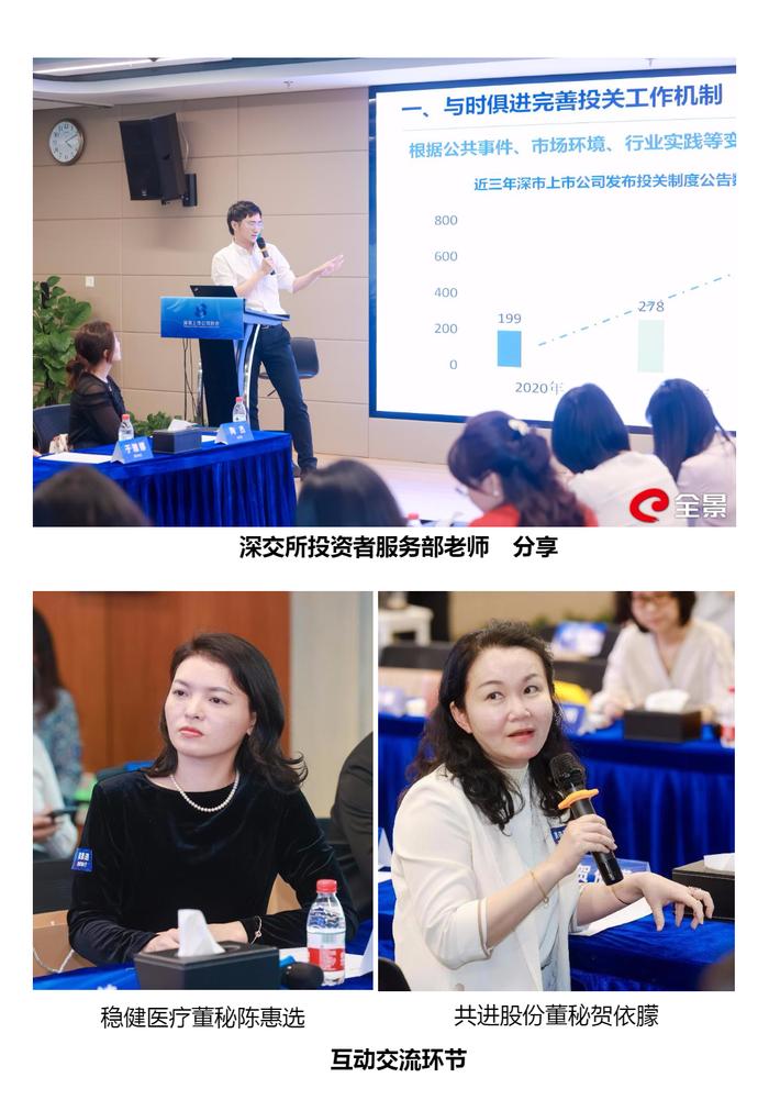 深上协投关委召开“如何实现与投资者的高效沟通” 主题座谈会