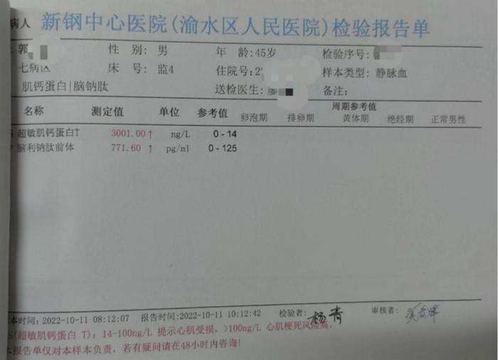 活心丸（浓缩丸）治疗病例之72—急性ST段抬高型前壁心肌梗死的男性患者