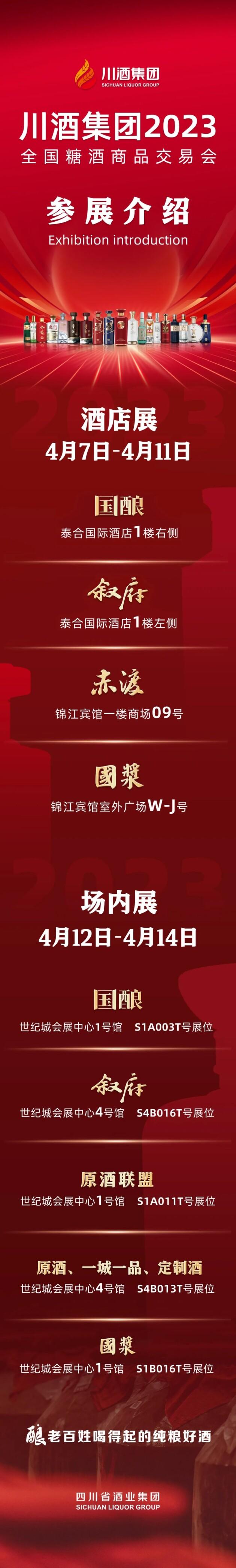 以品牌为主线，川酒集团9大展位揭春糖“序章”