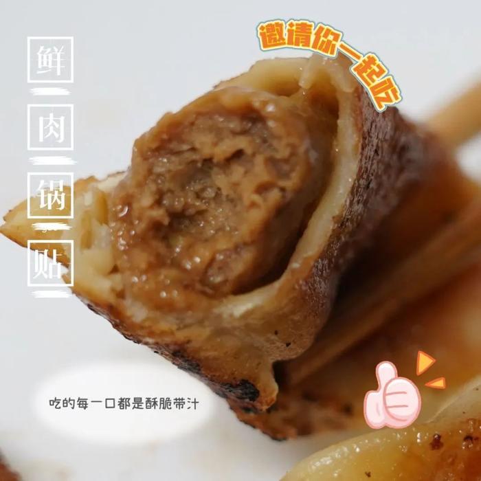 煎得滋滋响！一咬嘎嘣脆的牛肉锅贴，教你在家做出来，出锅肉香多汁，好吃不腻！