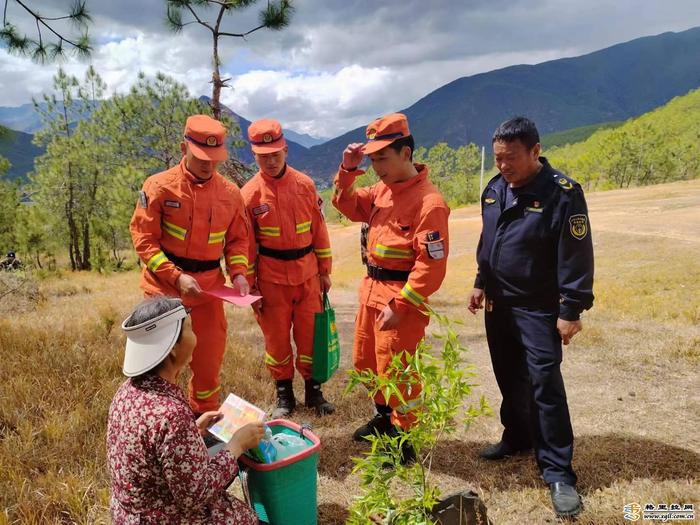 网络中国节·清明 | 金江镇：严把清明节森林防火关 筑牢生态安全“防火墙”