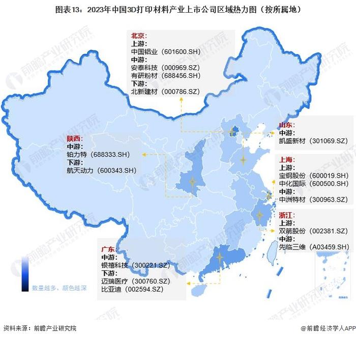 预见2023：《2023年中国3D打印材料行业全景图谱》（附市场现状、竞争格局和发展趋势等）