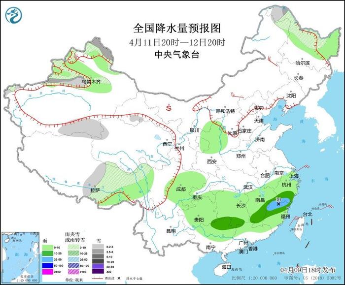 中央气象台：北方地区将有大风沙尘天气，南方地区将出现降雨过程