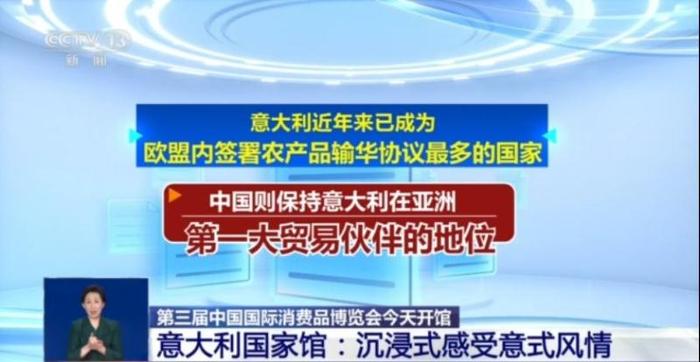 总台专访丨意大利中国理事会基金会主席：消博会是对未来恢复信心的标志