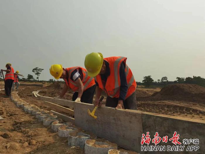 定安水系连通及水美乡村建设试点县项目加快建设 超额完成一季度开门红目标