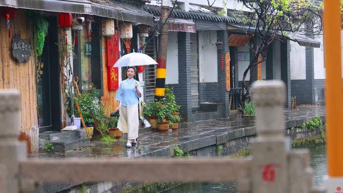 清明时节 杏花春雨 济南变成诗意之城