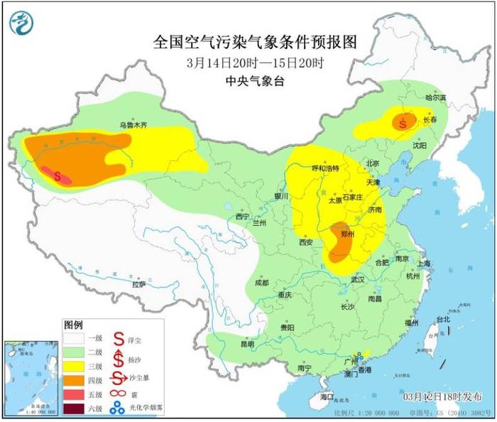 今夜扬沙再来，安徽受到影响！三股冷空气将接踵而至