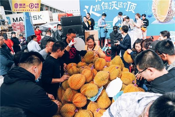 买个好榴莲，认准佳沃这个顶！佳沃榴莲牵手中国航天领“鲜”上市